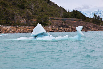 Wall Mural - The iceberg in Perito Moreno Glacier close El Calafate, Patagonia, Argentina