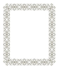 Wall Mural - elegant vintage frame