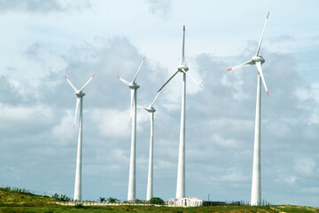 Projeto Eólico, RN 15, Rio do Fogo, Rio Grande do Norte, Brazil