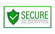 © Hanna - Ssl secure on white background. Protection icon vector. Information icon vector. Data protection.