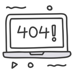 Wall Mural - error 404