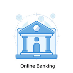 Canvas Print - Online Banking 