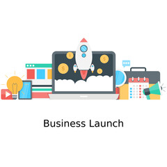 Poster - Business Launch 