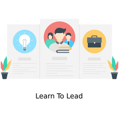 Canvas Print - Learn To Lead 