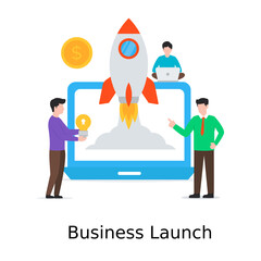 Sticker - Business Launch