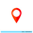 © Ilallali - Icon vector graphic of mark point, mark location, good for template web app etc