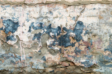 Wall Mural - Old wall brown backgrounds textures .