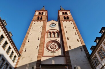 Wall Mural - Würzburg, Kiliansdom, Westfassade