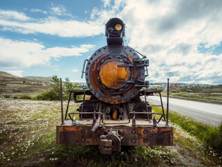 old steam locomotive