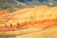 Scenic View Of Painted Hills