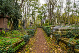 Fototapeta  - Highgate Cemetery - London, UK