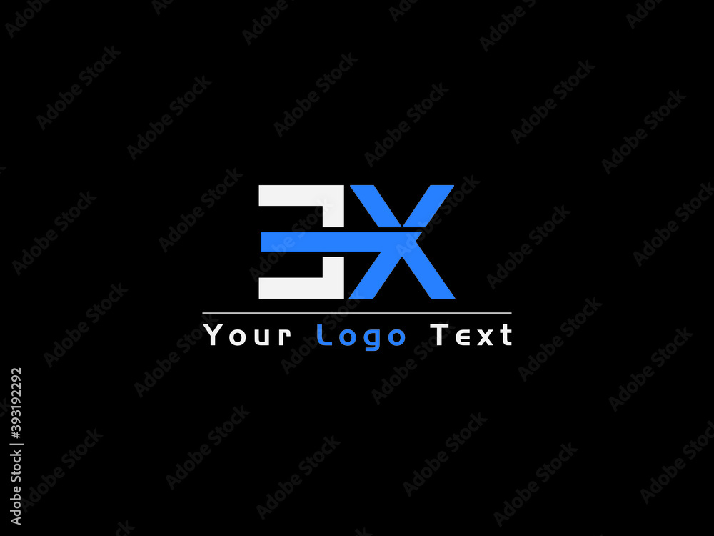 XE X E Letter Type Logo, xe ex Logo Icon Vector Stock Stock Vector ...