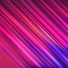 Pink Abstract Straight Lines Background. Vector Illustrartion