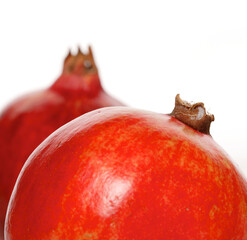 Studio shot of pomegranate fruit