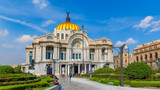 Fototapeta  - Mexico City, Mexico-20 April, 2018: National Art Museum (Museo Nacional de Arte) located in scenic historic center