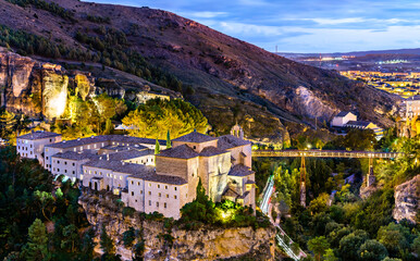 Canvas Print - San Pablo Convent in Cuenca - Castilla - La Mancha, Spain