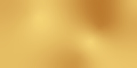 Leinwandbilder - Gold gradient blurred background with soft glowing backdrop, background texture for design