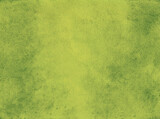 Fototapeta  - Abstract hand painted olive green watercolor background.