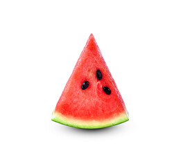 Sliced watermelon isolate on a white background