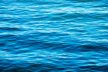 Wall Mural - Blue sea water background texture