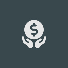 Sticker - Save Money Dollar - Tile Icon