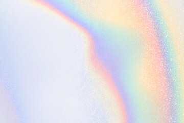 aesthetic pastel holographic glowing blue background