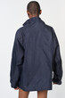© Rawpixel.com - Black woman wearing a navy blue waterproof jacket mockup