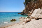 Fototapeta Las - Gjipe Beach - one of the best beach in Albania