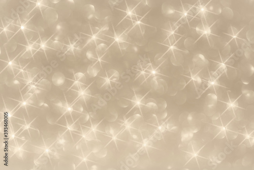 Cuadros en Lienzo Trendy champagne colour background with bokeh orbs and stars