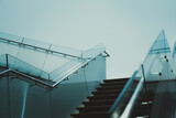 Fototapeta  - Modern Architecture; Modern Stairs; background or texture