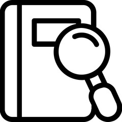 Wall Mural - open book flat vector icon