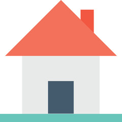 Wall Mural - 
House Location Vector Icon 
