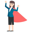 © Vectors Point - Superwoman Avatar Character