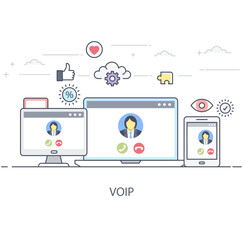 Sticker - Voice Over IP 