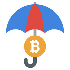 Poster - Bitcoin Protection Vector 