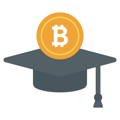 Poster - Bitcoin Education Vector