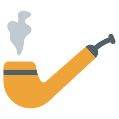 Poster - Smoking Cigar Vector 