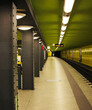 © infadel - green metro station in berlin