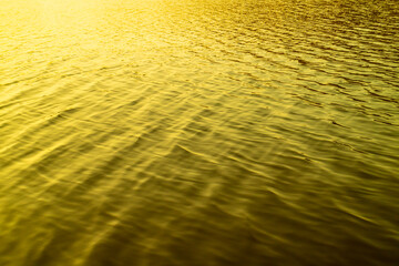 Wall Mural - abstract golden sea water wave for background,picture with backdrop for design art work,copy space f