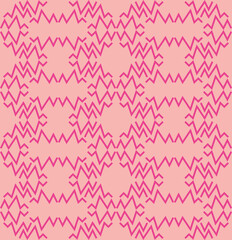 Wall Mural - pink seamless pattern, colorful design