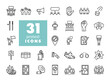 © nasik - Protest, strike, revolution set vector icons