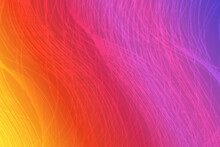 Colorful Wavy Line Abstract Background