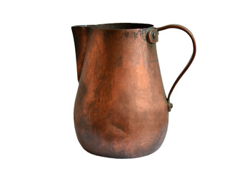 Antique copper jug