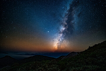 Canvas Print - milky way