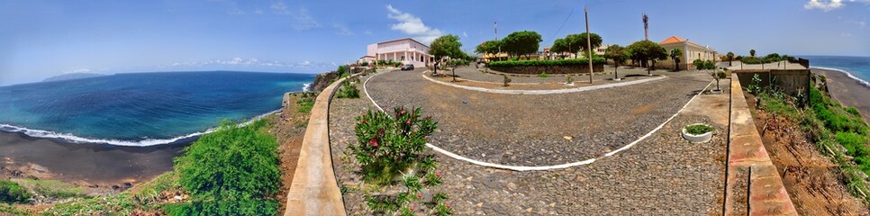 Wall Mural - Presidio in Sao Filipe, Fogo Cabo Verde