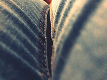 Close-up Of Jeans