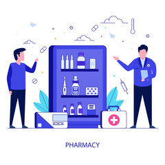 Wall Mural - Healthcare Pharmacy Shop