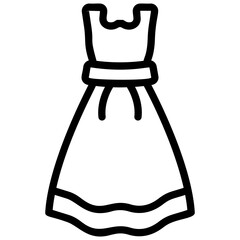 Sticker - Ladies Frock 