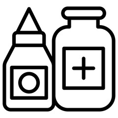 Sticker - Liquid Medicine Jar