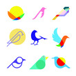 Bird logo icon symbol design